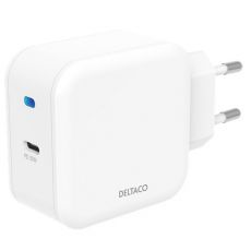 Deltaco USB-C PD -seinälaturi, 9 V/3 A, 30 W