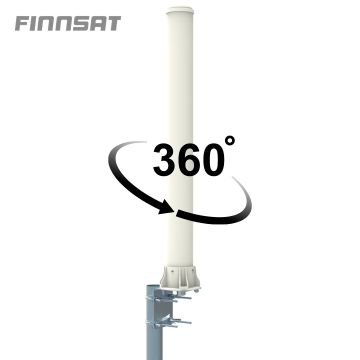 Finnsat paaluantenni 3G/4G-verkkoihin 9 dBi 360° FS3000