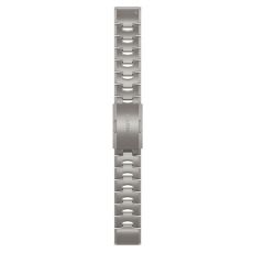 Garmin QuickFit 22mm vaihtoranneke (metalli) Vented Titanium Silver