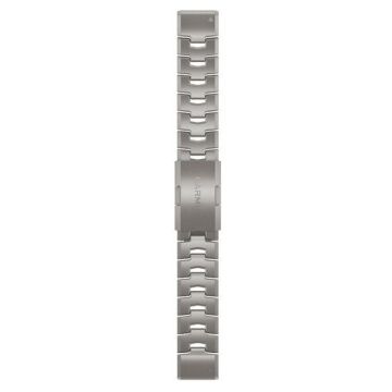 Garmin QuickFit 22mm vaihtoranneke (metalli) Vented Titanium Silver