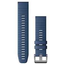 Garmin QuickFit 22mm vaihtoranneke silikoni blue / silver