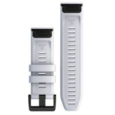 Garmin QuickFit 26mm vaihtoranneke (silikoni) white / black