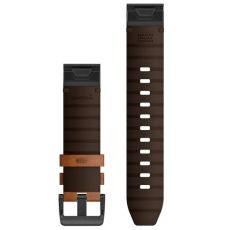 Garmin QuickFit 22mm vaihtoranneke nahka brown