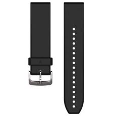 Garmin Fenix 5/6/7/935/945 ranneke silikoni black and silver