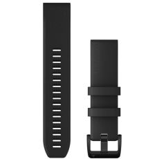 Garmin QuickFit 22mm vaihtoranneke silikoni black / black