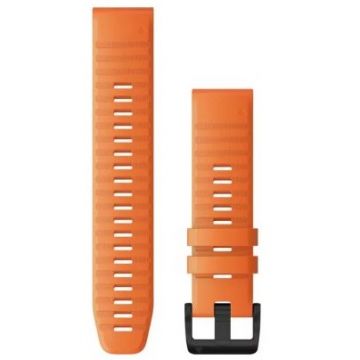 Garmin QuickFit 22mm vaihtoranneke silikoni orange / black