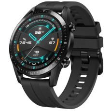 Huawei Watch GT 2 (46mm) Black with Black sport strap *poisto, avattu palautus*