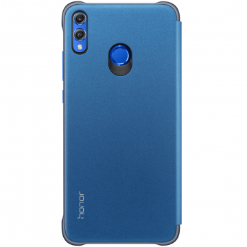Honor 8X Flip Protective Cover blue