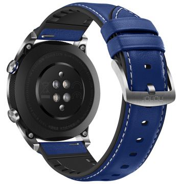 Honor Magic Watch ja Watch 2 46mm ranneke nahka blue