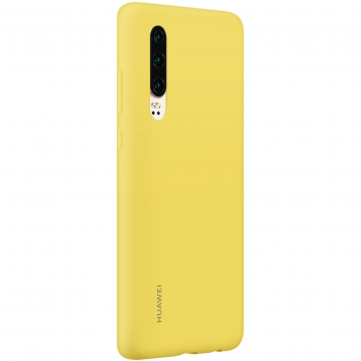 Huawei P30 Silicone Cover Yellow