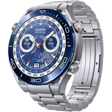 Huawei Watch Ultimate Blue -älykello metallirannekkeella