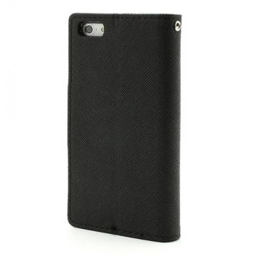 Goospery iPhone 5/5S/SE Fancy-kotelo black/black