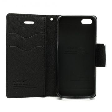 Goospery iPhone 5/5S/SE Fancy-kotelo black/black