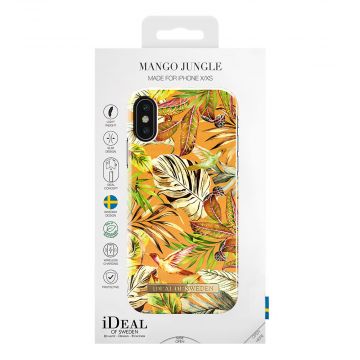 Ideal Fashion Case iPhone X/Xs mango jungle