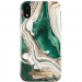 Ideal Fashion Case iPhone Xr golden jade marble