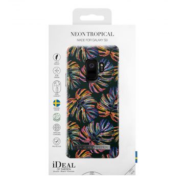 Ideal Galaxy S9 Fashion Case neon tropical