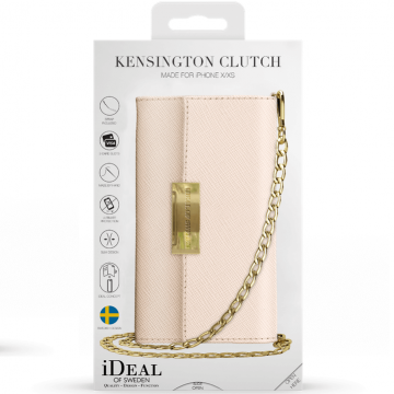 Ideal Kensington Clutch iPhone X/Xs beige