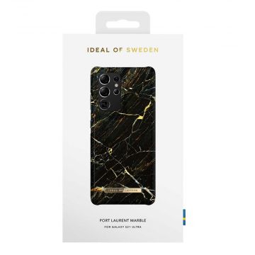 iDeal Fashion Case Galaxy S21 Ultra port laurent marble