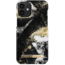 iDeal Fashion Case iPhone 12 Mini black galaxy marble