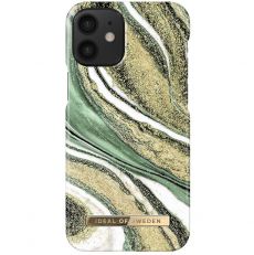 iDeal Fashion Case iPhone 12 Mini cosmic green swirl