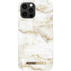 iDeal Fashion Case iPhone 12/12 Pro golden pearl marble