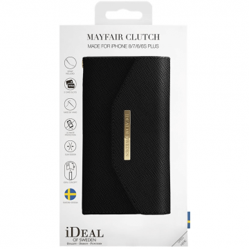 Ideal Mayfair Clutch iPhone 6/6S/7/8 Plus black