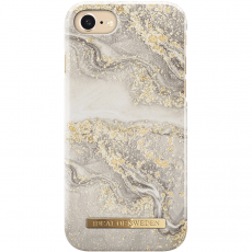 Ideal Fashion Case iPhone 6/6S/7/8/SE sparkle greige marble