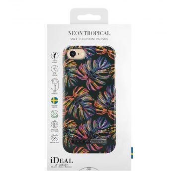 Ideal Fashion Case iPhone 6/6S/7/8/SE neon tropical
