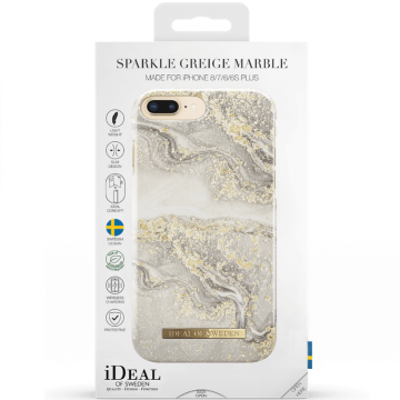 Ideal Fashion Case iPhone 6/6S/7/8 Plus sparkle greige
