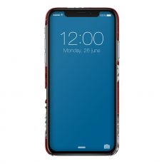 Ideal Fashion Case iPhone X/Xs scarlet red marble