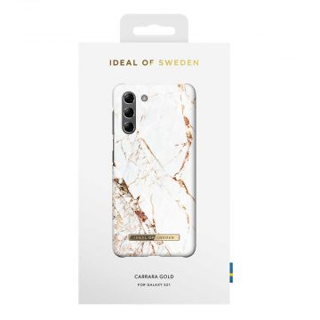 iDeal Fashion Case Galaxy S21 carrara gold