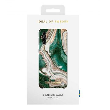 iDeal Fashion Case Galaxy S21+ golden jade marble