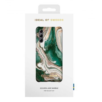 iDeal Fashion Case Galaxy S21 golden jade marble