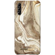 iDeal Fashion Case Galaxy S21+ golden sand marble