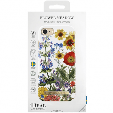 Ideal Fashion Case iPhone 6/6S/7/8/SE flower meadow