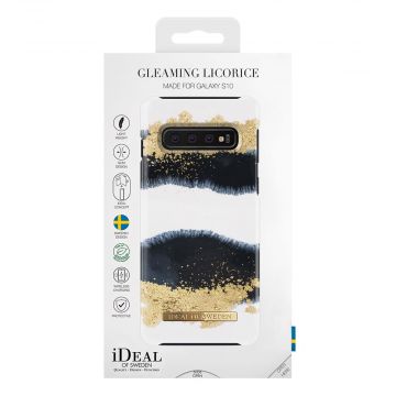 Ideal Fashion Case Galaxy S10 gleaming licorice