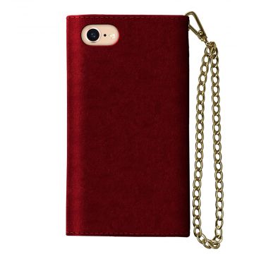 Ideal Mayfair Clutch Velvet iPhone 6/6S/7/8/SE red