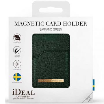 iDeal Magnetig Card Holder green