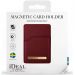 iDeal Magnetig Card Holder red
