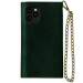 Ideal Mayfair Clutch Velvet iPhone 11 Pro green