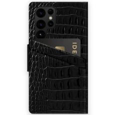 iDeal Neo Noir Croco lompakko Samsung Galaxy S22 Ultra