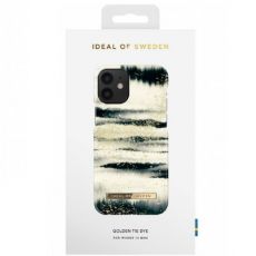 iDeal Fashion Case iPhone 12 Mini golden tie dye