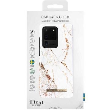 iDeal Fashion Case Galaxy S20 Ultra carrara gold