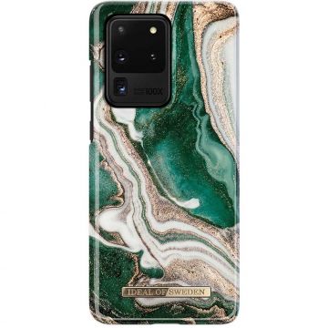 iDeal Fashion Case Galaxy S20 Ultra golden jade marble