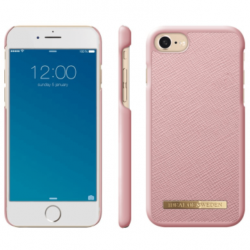 Ideal Saffiano Case iPhone 6/6S/7/8/SE pink