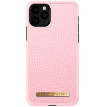 Ideal Saffiano Case iPhone 11 Pro pink