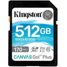 Kingston Canvas Go Plus SDXC 512GB 170MB/s