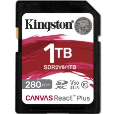 Kingston Canvas React Plus V60 SDXC-muistikortti 1TB
