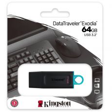 Kingston DataTraveler Exodia USB 3.2 -muistitikku 64GB