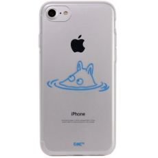 doCover kuori iPhone 6/6S /7/8/SE Muumipeikko uimassa läpinäkyvä